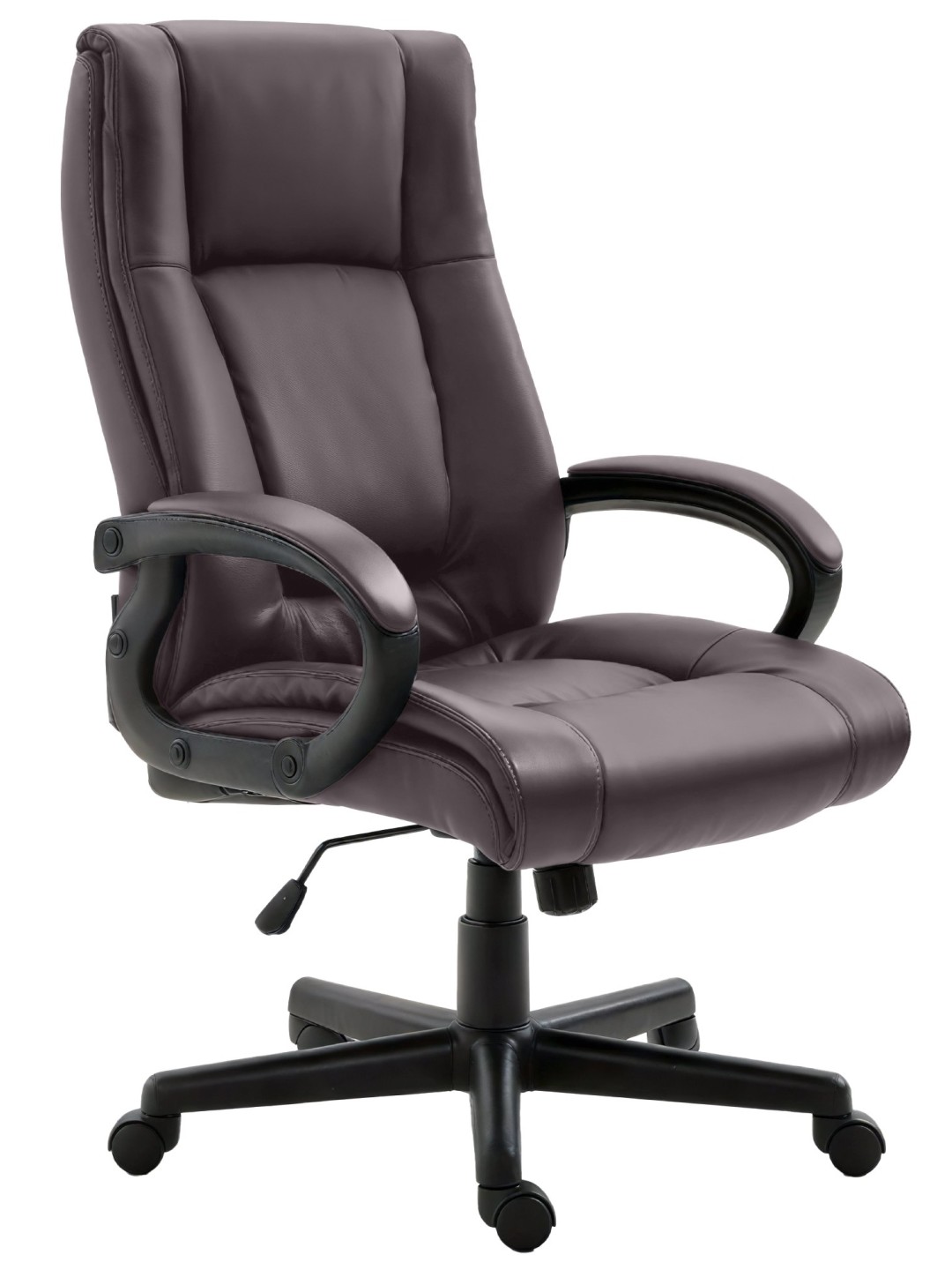 Bureaustoel XL Sparta kunstleer, bruin