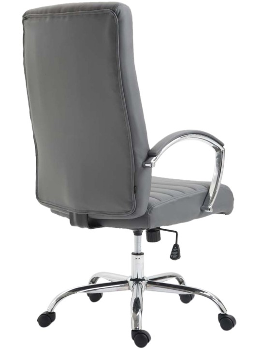 Bureaustoel Wallis kunstleer, grijs