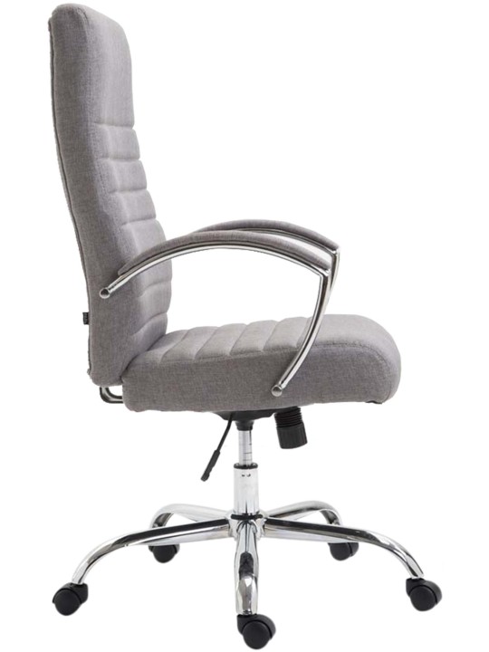 Bureaustoel Wallis stof, grijs