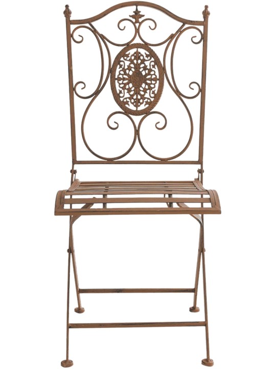 Set van 2 stoelen Sibell, antiek bruin