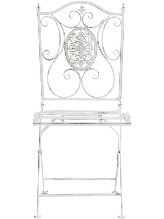 Set van 2 stoelen Sibell, antiek wit Set van 2 stoelen Sibell, antiek wit