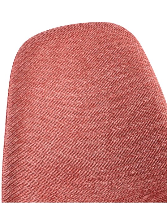 Eetkamerstoel Napier stof, oranje Eetkamerstoel Napier stof, oranje