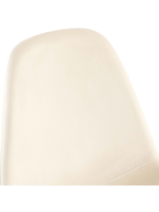 Napier fluwelen eetkamerstoel, crème Napier fluwelen eetkamerstoel, crème