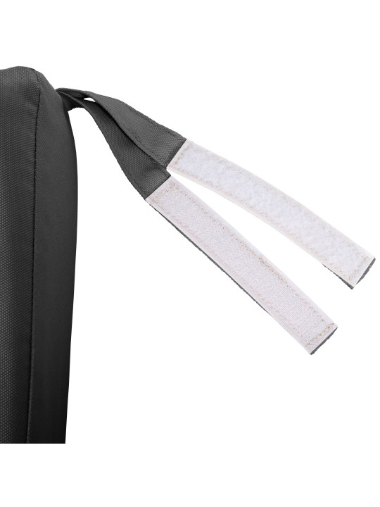 Joyce schommelbank met zitkussen 200 cm + teak, donkergrijs Joyce schommelbank met zitkussen 200 cm + teak, donkergrijs