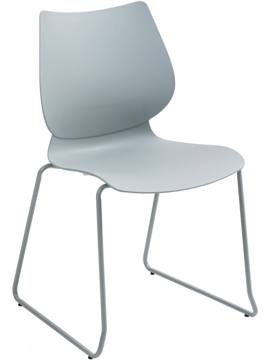 Set van 2 stoelen Houma, grijs