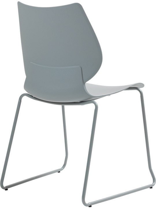 Set van 2 stoelen Houma, grijs