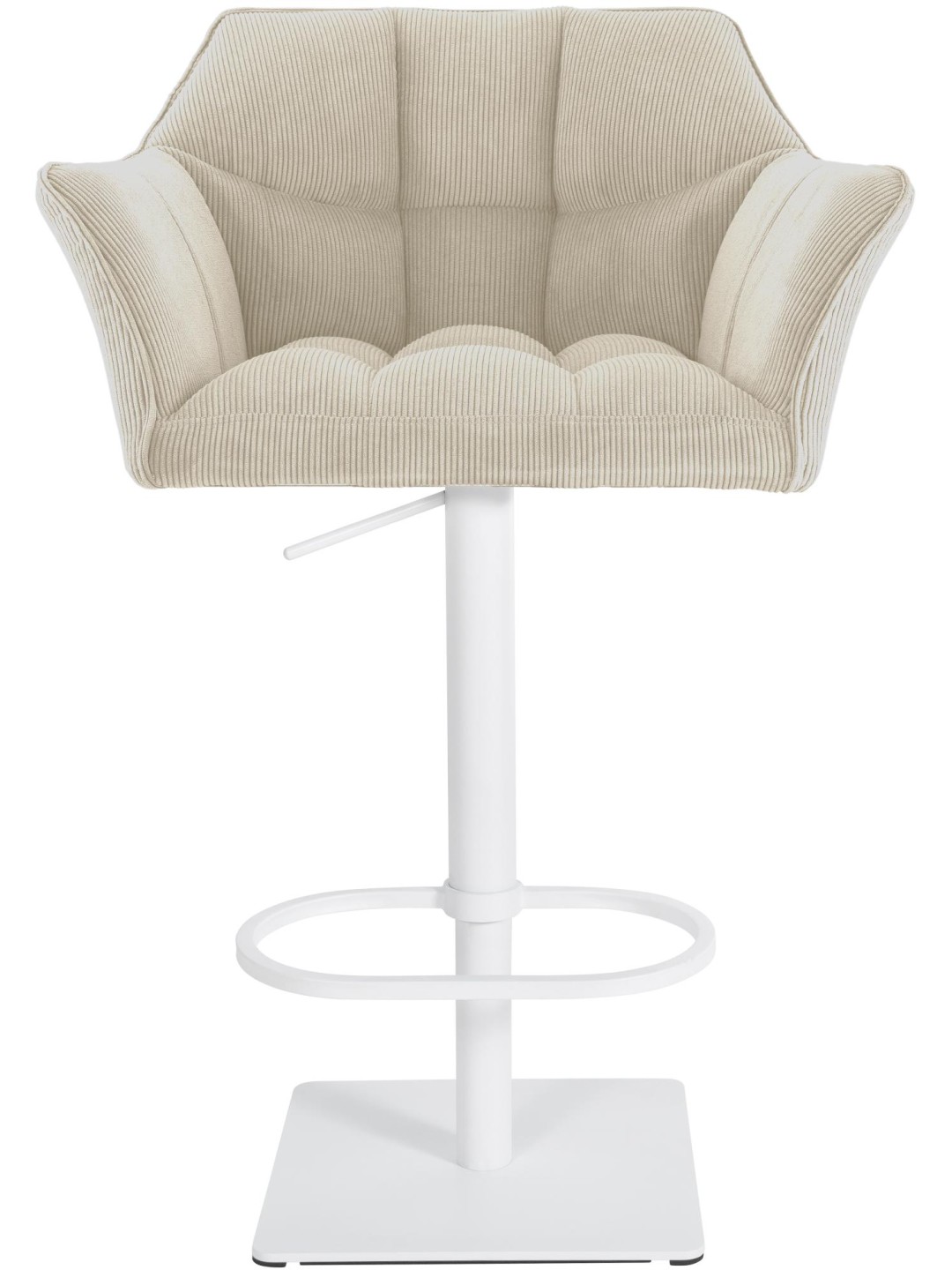 Barkruk Damaso W Snoer, crème