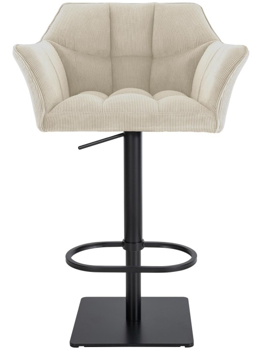 Barkruk Damaso B Cord, crème