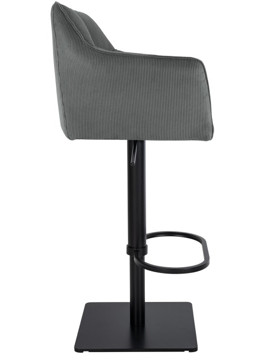Barkruk Damaso B Cord, grijs Barkruk Damaso B Cord, grijs