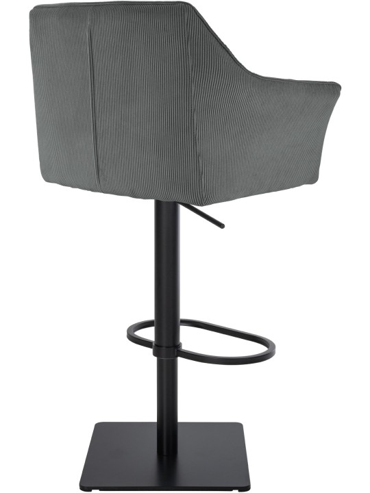Barkruk Damaso B Cord, grijs Barkruk Damaso B Cord, grijs