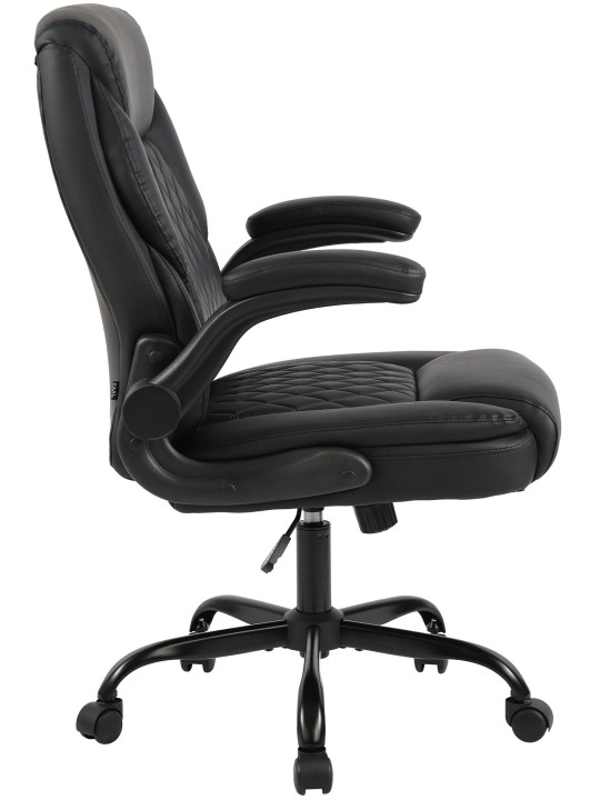 Bureaustoel Medfield kunstleer, zwart