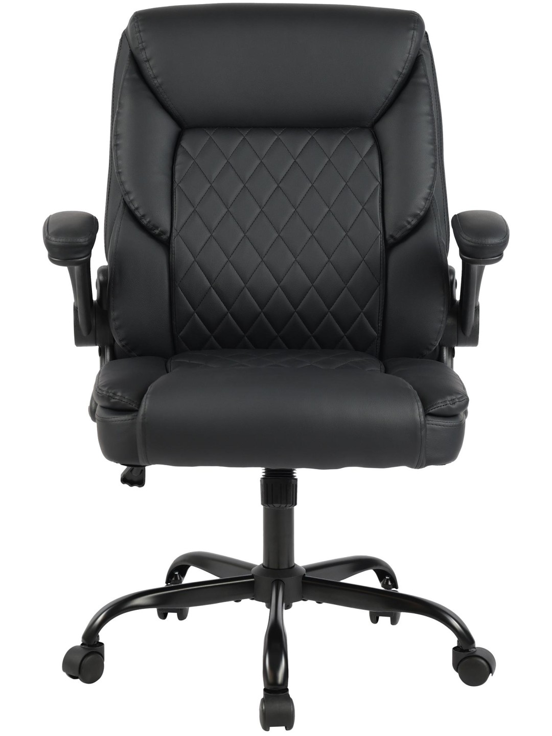 Bureaustoel Medfield kunstleer, zwart