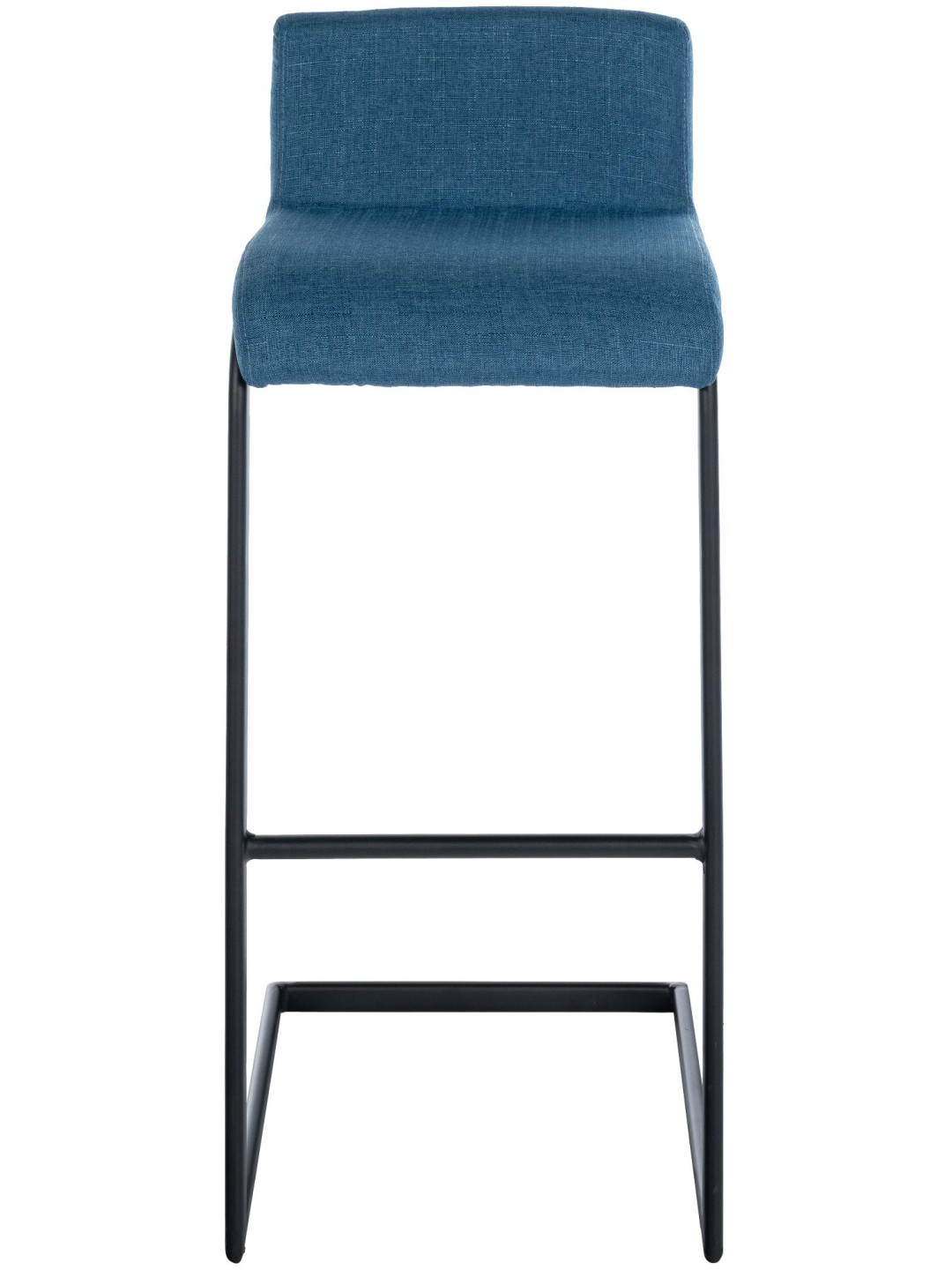 Set van 2 barkrukken Newport B stof, blauw