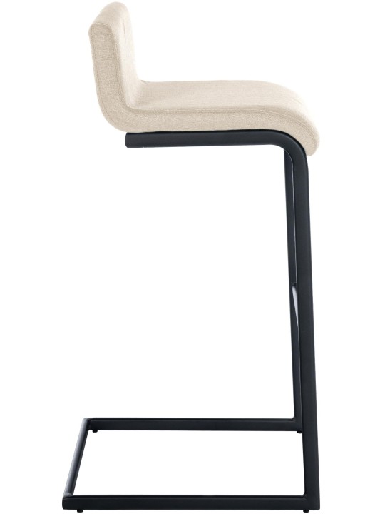 Set van 2 barkrukken Newport B stof, crème