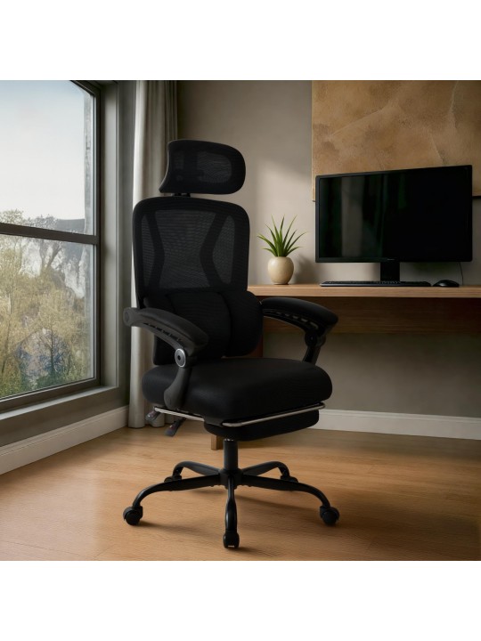 Bureaustoel Liberton, zwart