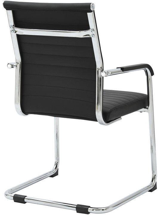 Besucherstuhl Hakon, zwart