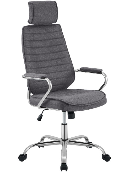 Bureaustoel Rako stof, donkergrijs