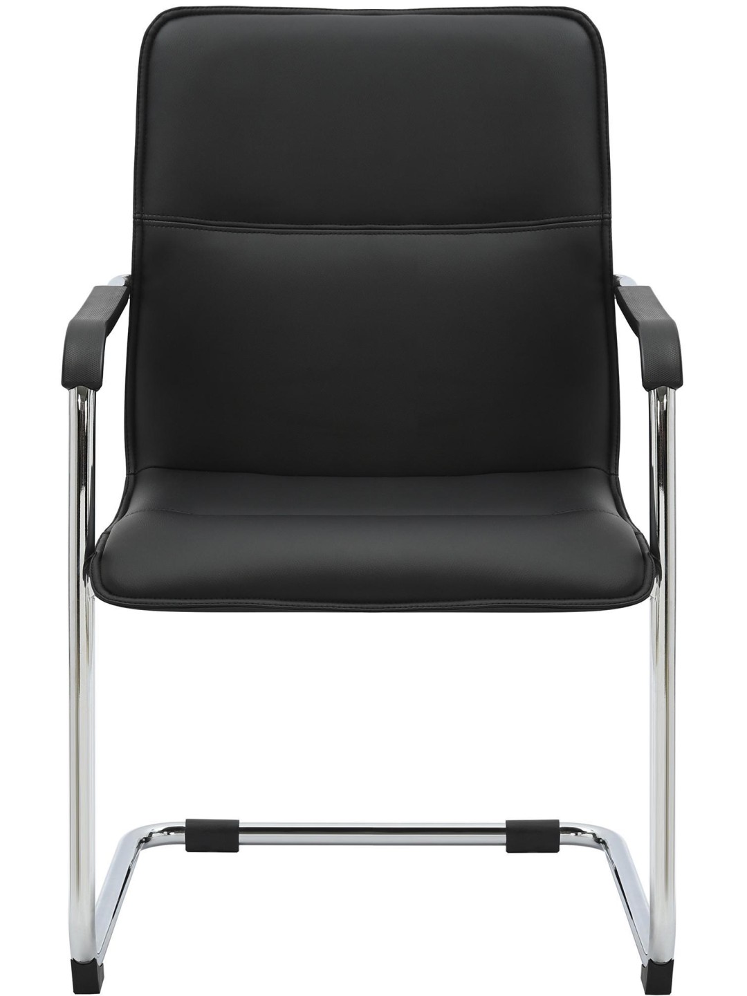 Bezoekersstoel Seattle, zwart