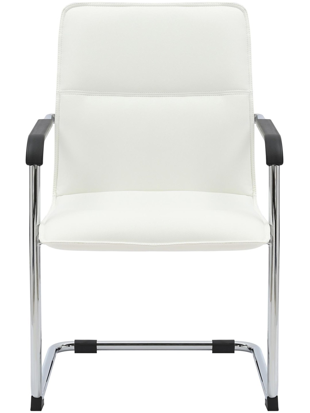 Bezoekersstoel Seattle, wit