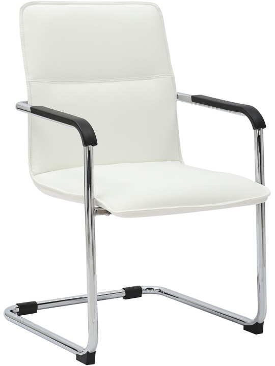 Bezoekersstoel Seattle, wit Bezoekersstoel Seattle, wit