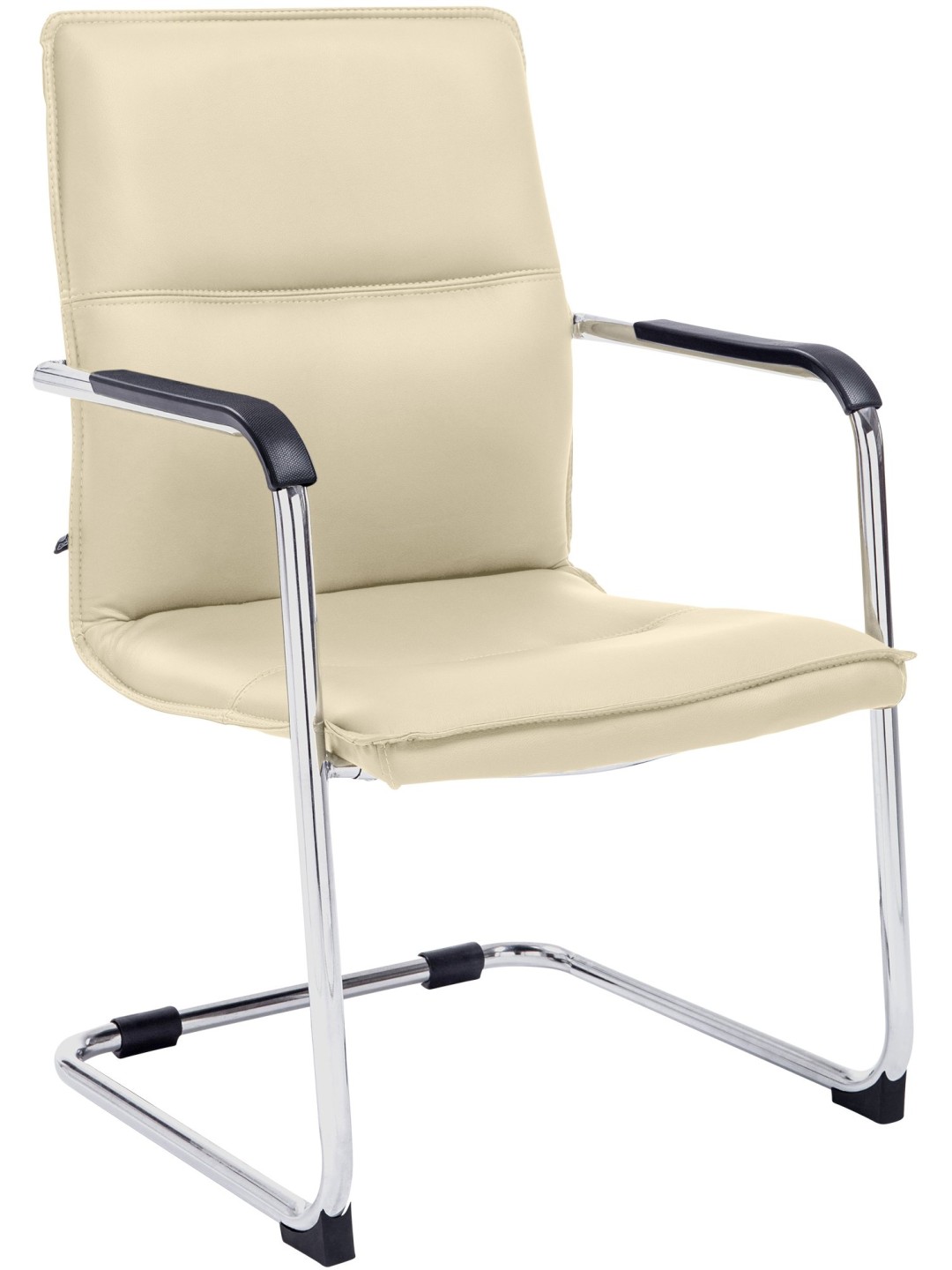 Bezoekersstoel Seattle, crème