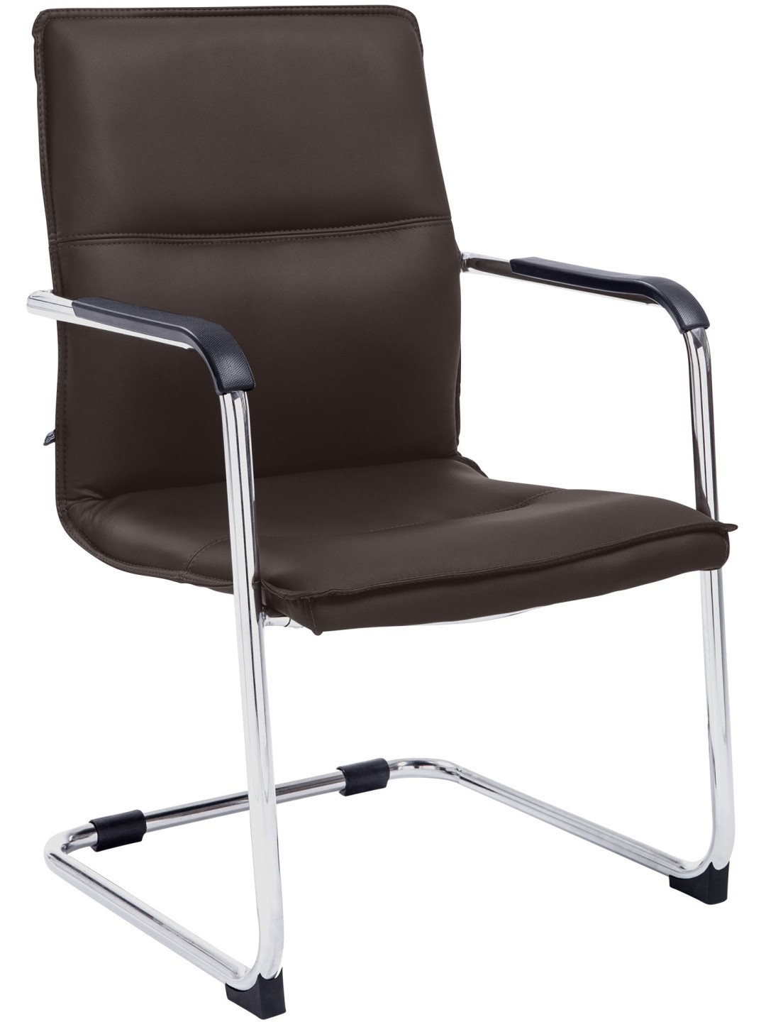 Bezoekersstoel Seattle, bruin