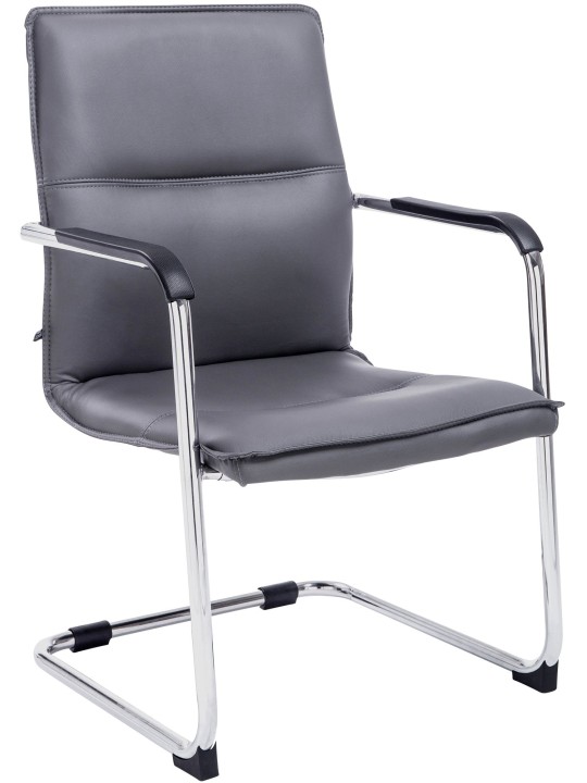 Bezoekersstoel Seattle, grijs