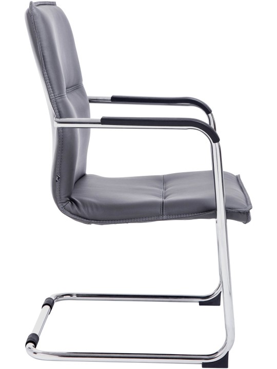 Bezoekersstoel Seattle, grijs