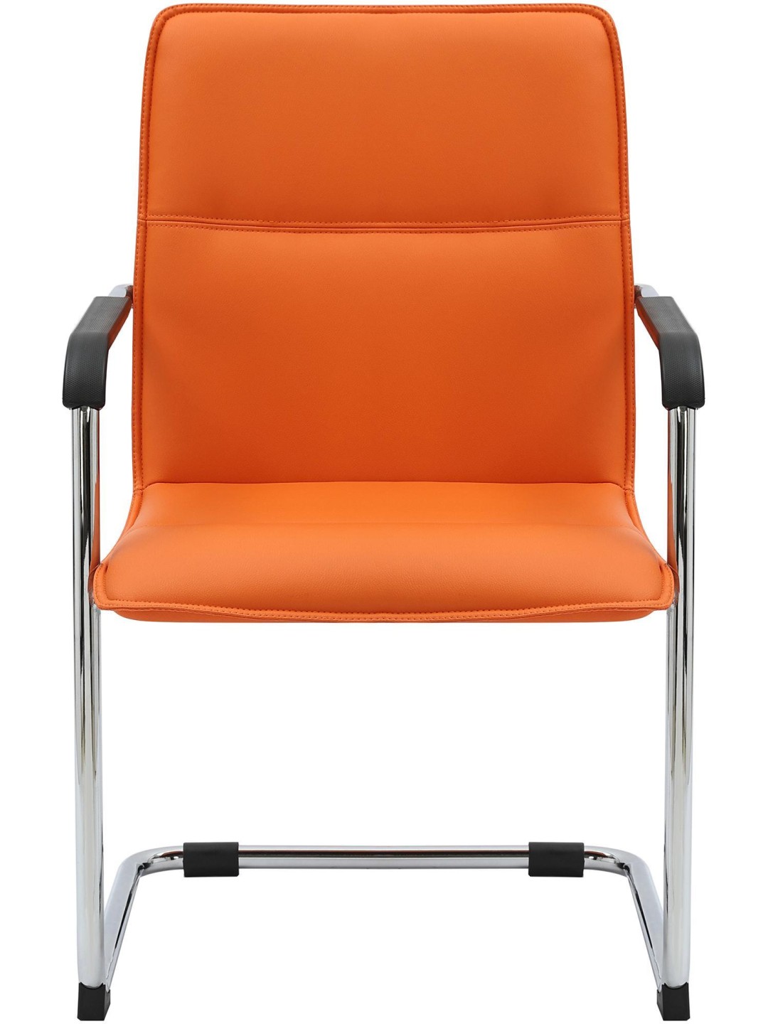 Bezoekersstoel Seattle, oranje