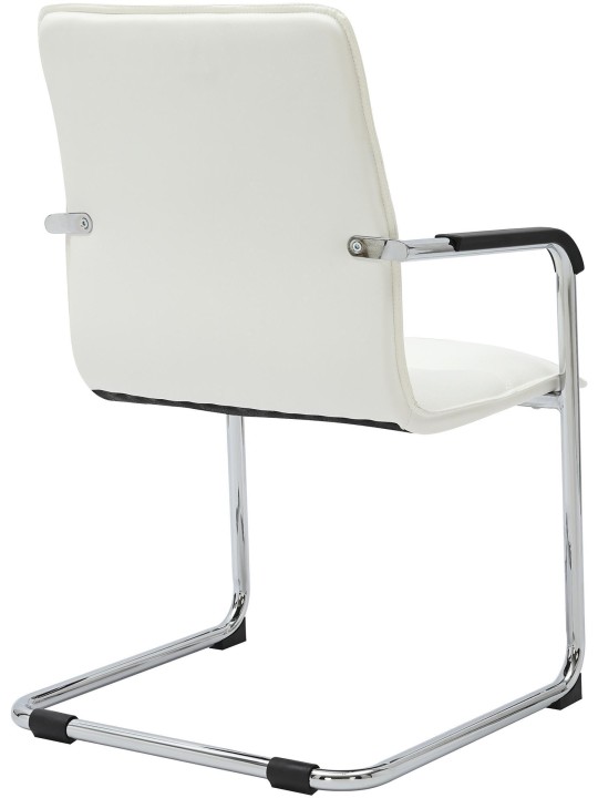 Set van 2 bezoekersstoelen Seattle, wit