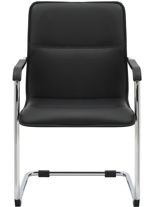 Set van 2 bezoekersstoelen Seattle, zwart