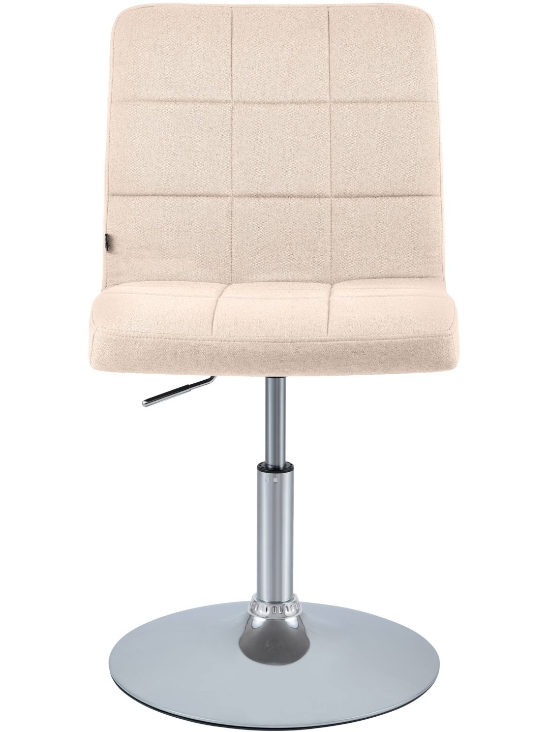 Stoel Ricky stof, crème