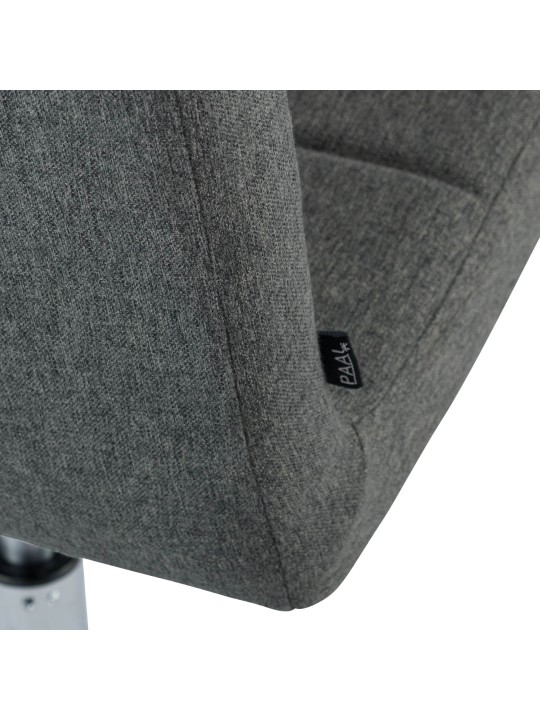 Stoel Ricky stof, donkergrijs Stoel Ricky stof, donkergrijs