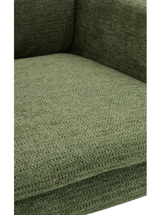 Set van 2 eetkamerstoelen Pickett stof, groen