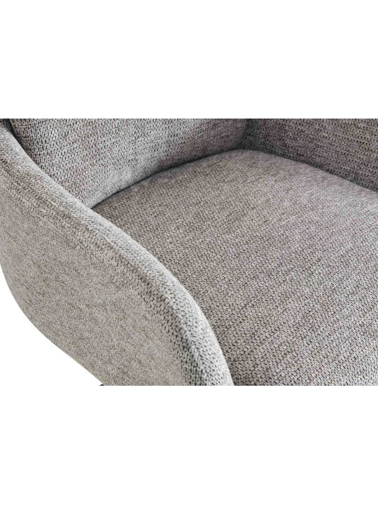 Set van 2 eetkamerstoelen Pickett stof, taupe