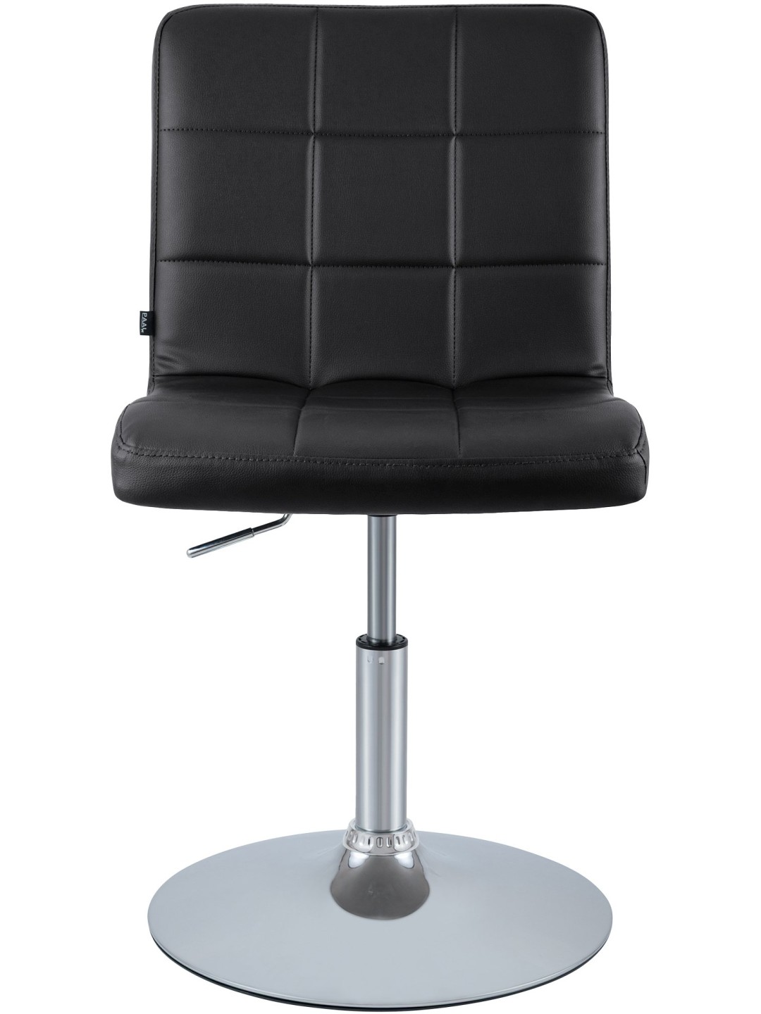 Stoel Ricky kunstleer, zwart