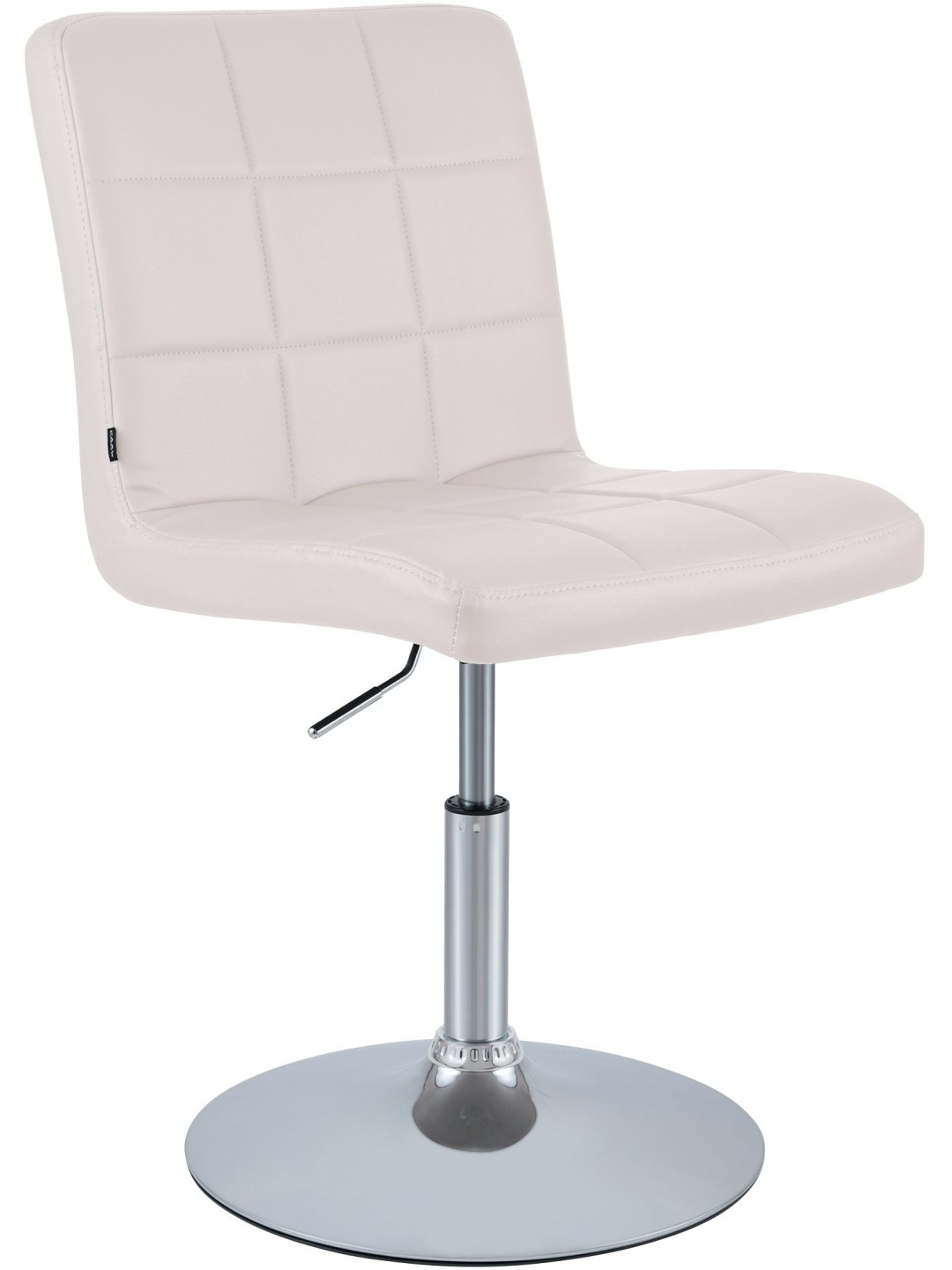 Stoel Ricky kunstleer, wit