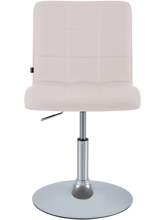 Stoel Ricky kunstleer, wit