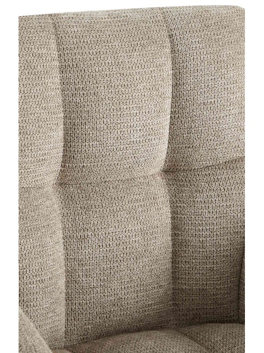 Eetkamerstoel Jonah stof, taupe Eetkamerstoel Jonah stof, taupe