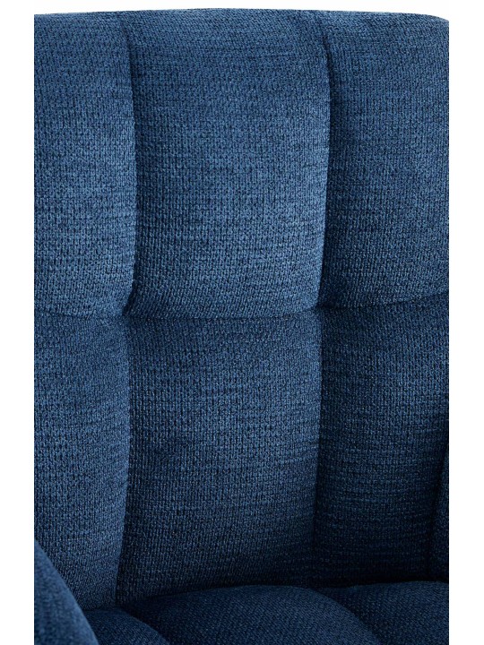 Eetkamerstoel Jonah stof, donkerblauw Eetkamerstoel Jonah stof, donkerblauw