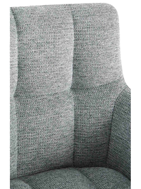 Eetkamerstoel Jonah stof, lichtgrijs