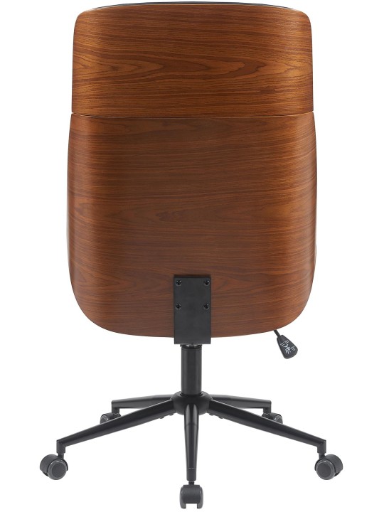 Bureaustoel Martil walnoot/, zwart