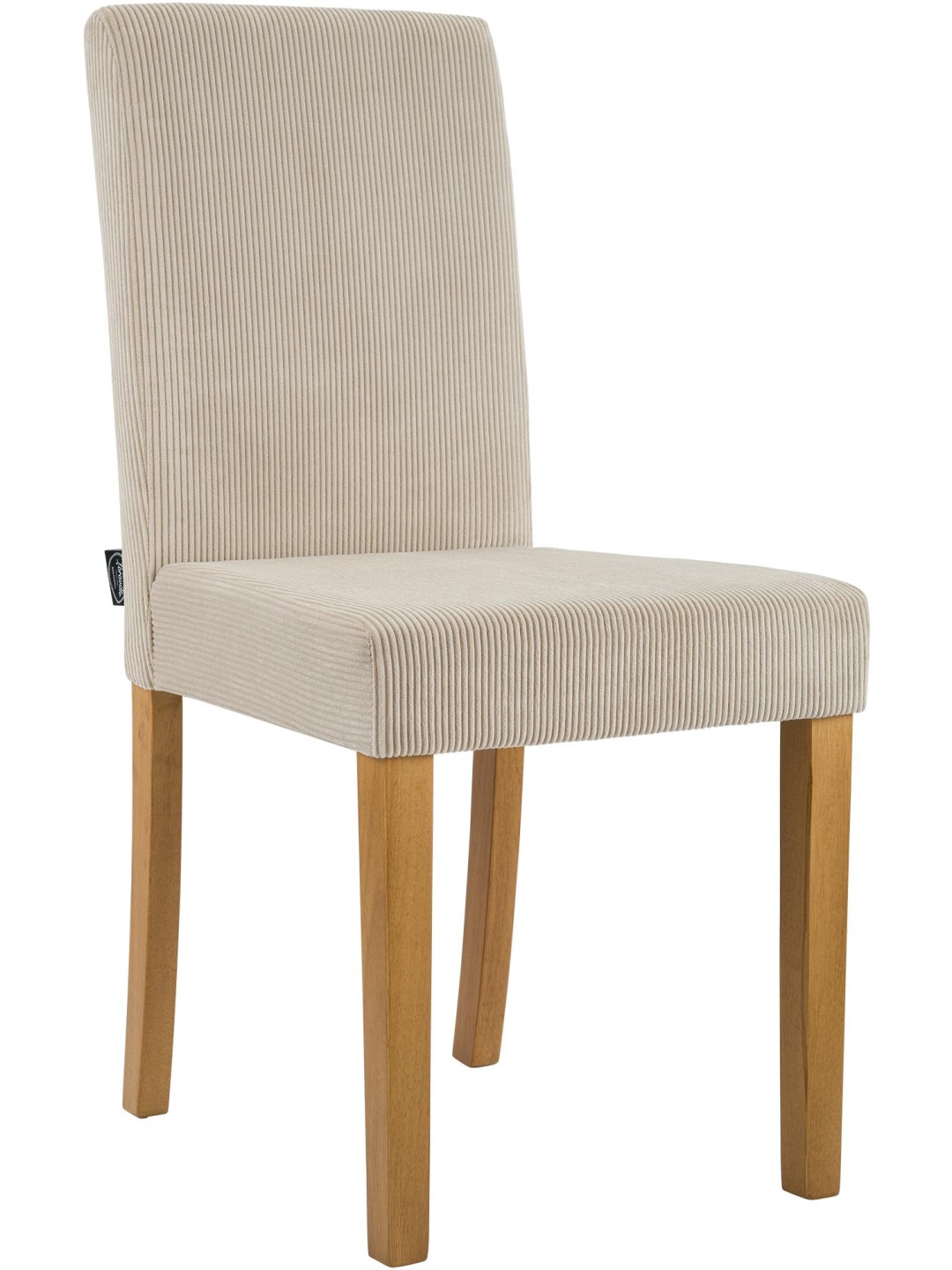 Eetkamerstoel Ina Cord antiek licht, lichtbruin