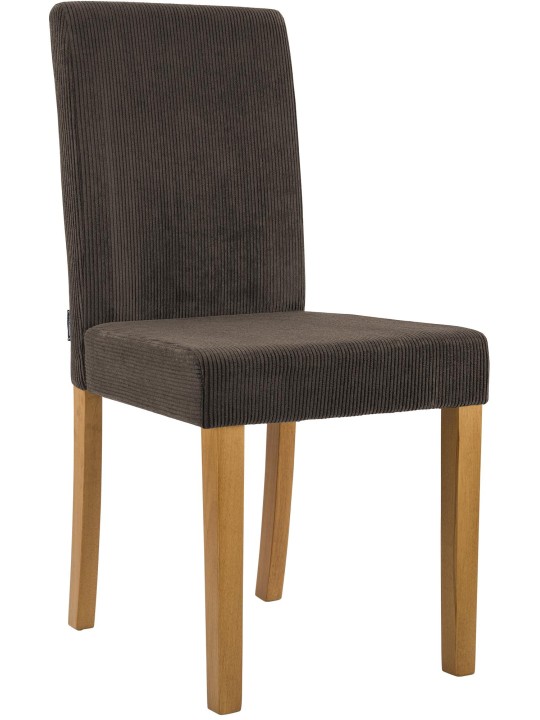 Eetkamerstoel Ina Cord antiek licht, bruin