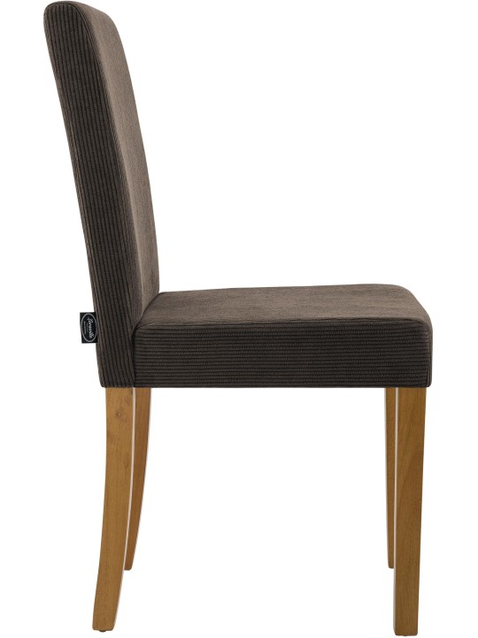 Eetkamerstoel Ina Cord antiek licht, bruin