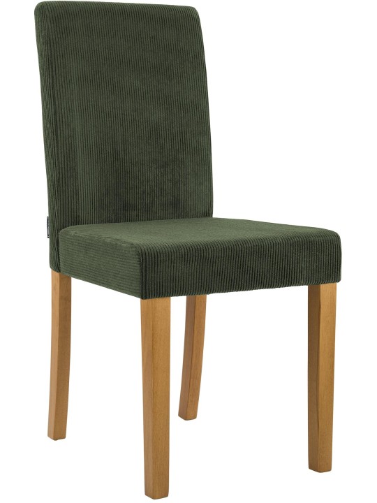 Eetkamerstoel Ina Cord antiek licht, groen