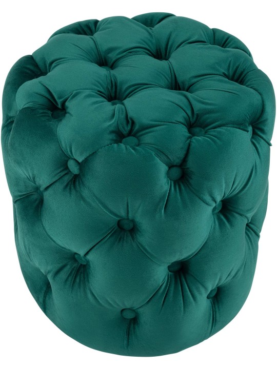 Kruk Drancy Fluweel M, donkergroen