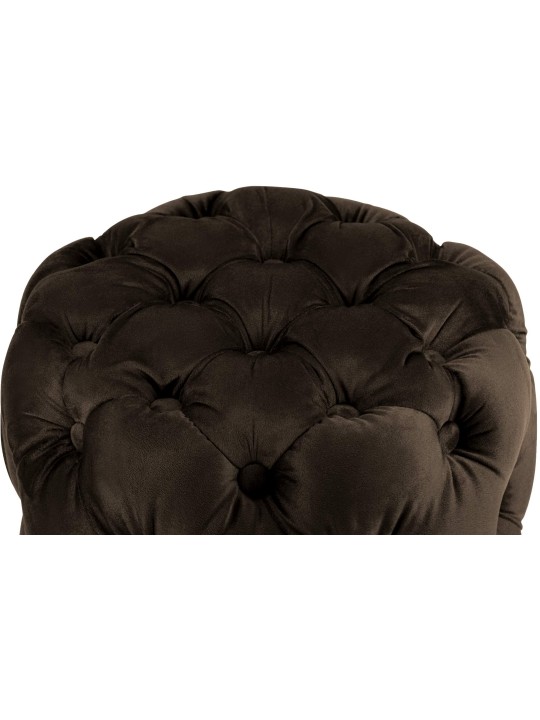 Kruk Drancy Fluweel M, donkerbruin