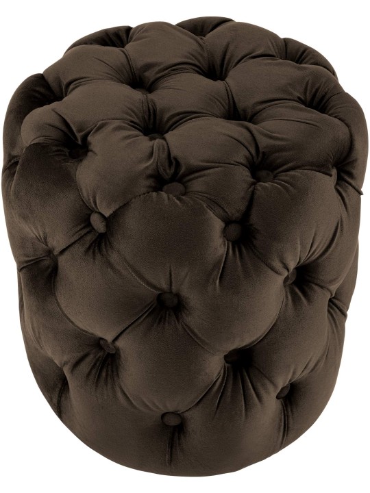 Kruk Drancy Fluweel M, donkerbruin