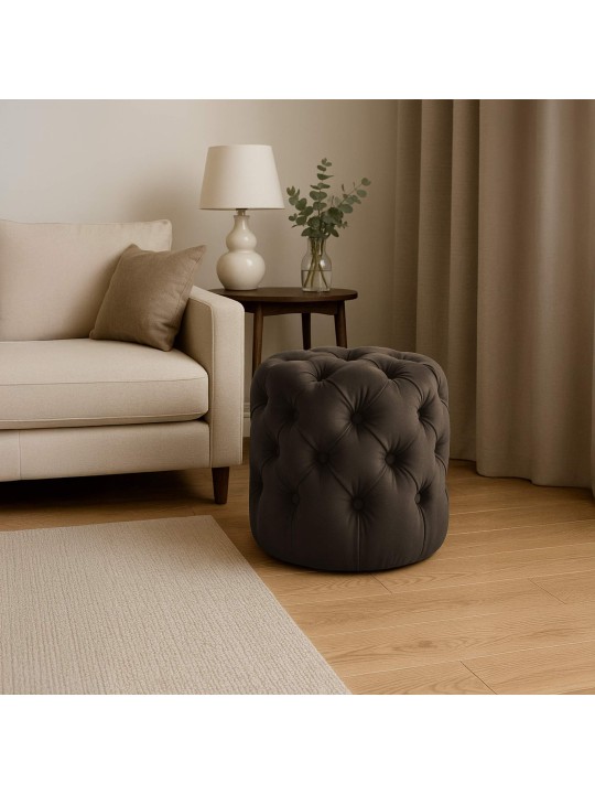 Kruk Drancy Fluweel M, donkerbruin